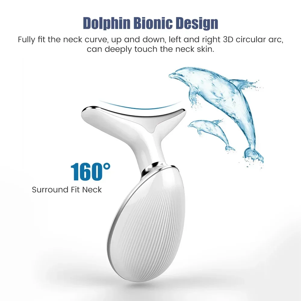 25HTFace Neck Lift Beauty Device Facial Massager LED Light Therapy Double Chin Remover Skin Rejuvenation Tightening Anti Wrinkle thumbnail 5