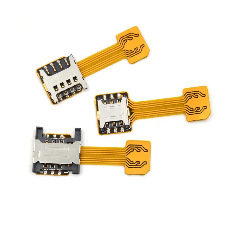 Dual Nano Micro Mini Card Slot Flex Cable for Micro SD TF SIM Card Slots Adapter Ribbon Extender for Android Phone Repair Tool thumbnail 4