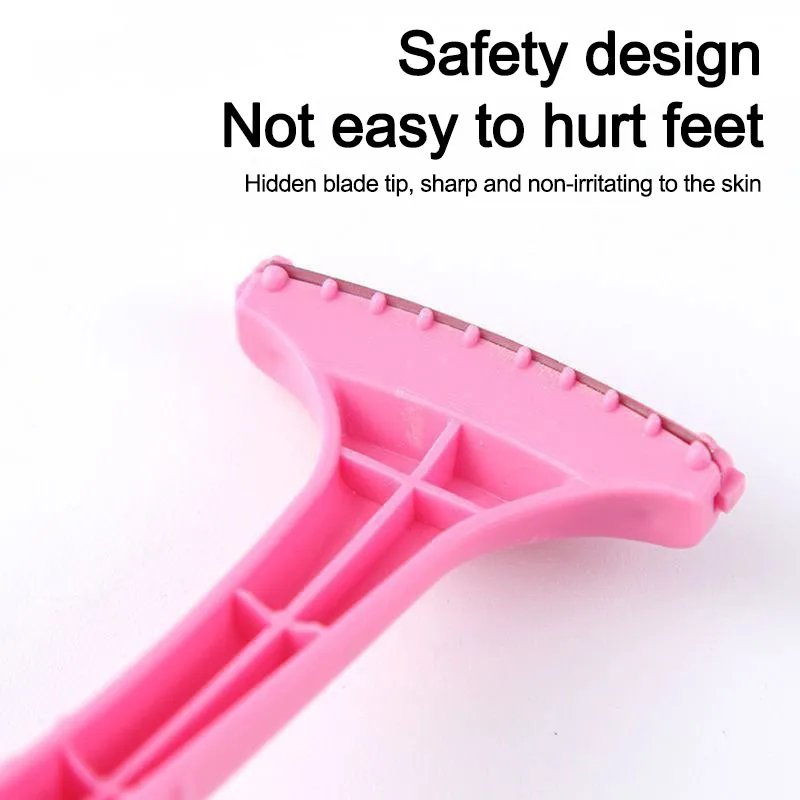 New 1/2/3PCS Dead Skin Removal Tool Metal+Plastic Professional Foot Care Pedicure Hard Feet Skin Cutter Cuticle ZBHLGJ05 thumbnail 2