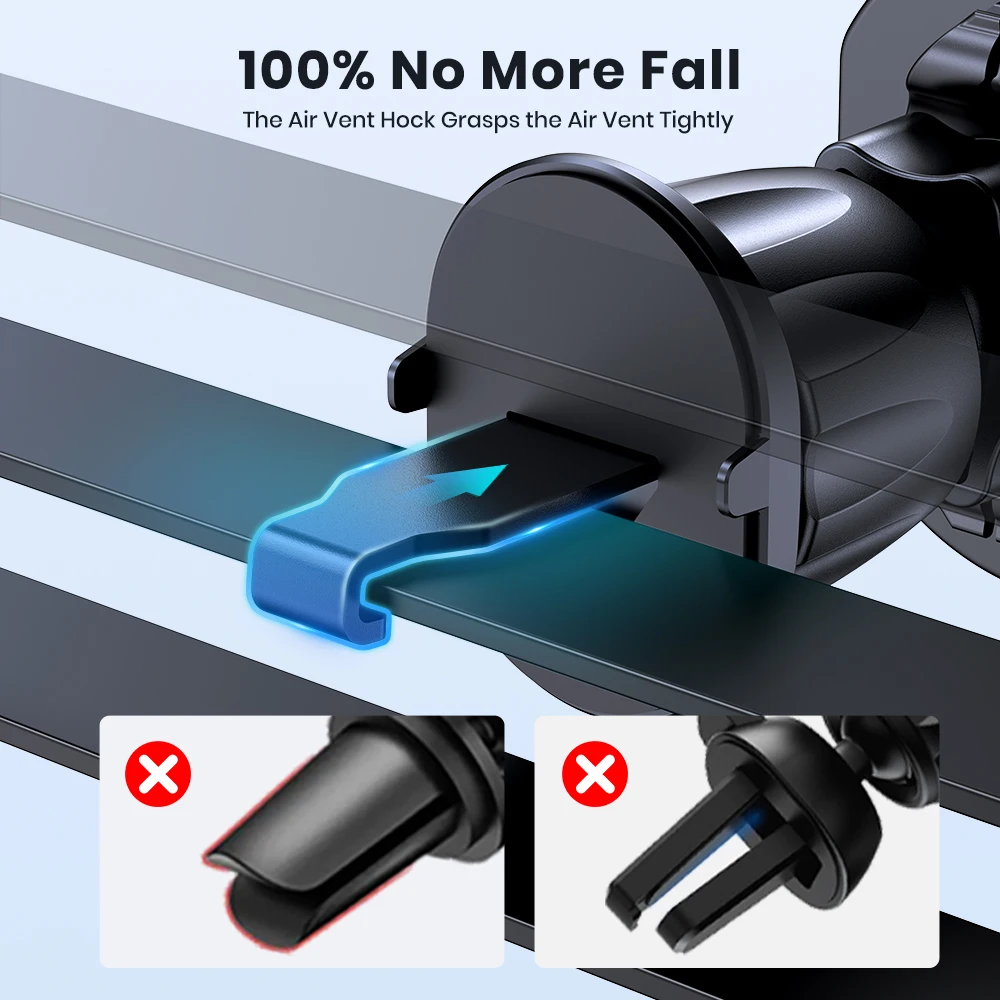 TOPK Magnetic Car Phone Holder Air Vent Car Phone Stand For Magsafe iPhone 15 14 13 ProMax Xiaomi Samsung Strong Magnet Holder thumbnail 4