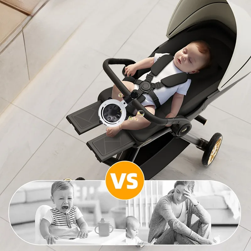 Portable Baby Calming Device Multi-functional Wireless Bluetooth Sleep Aid Vibrating With Soothing Music White Noise Sound thumbnail 4