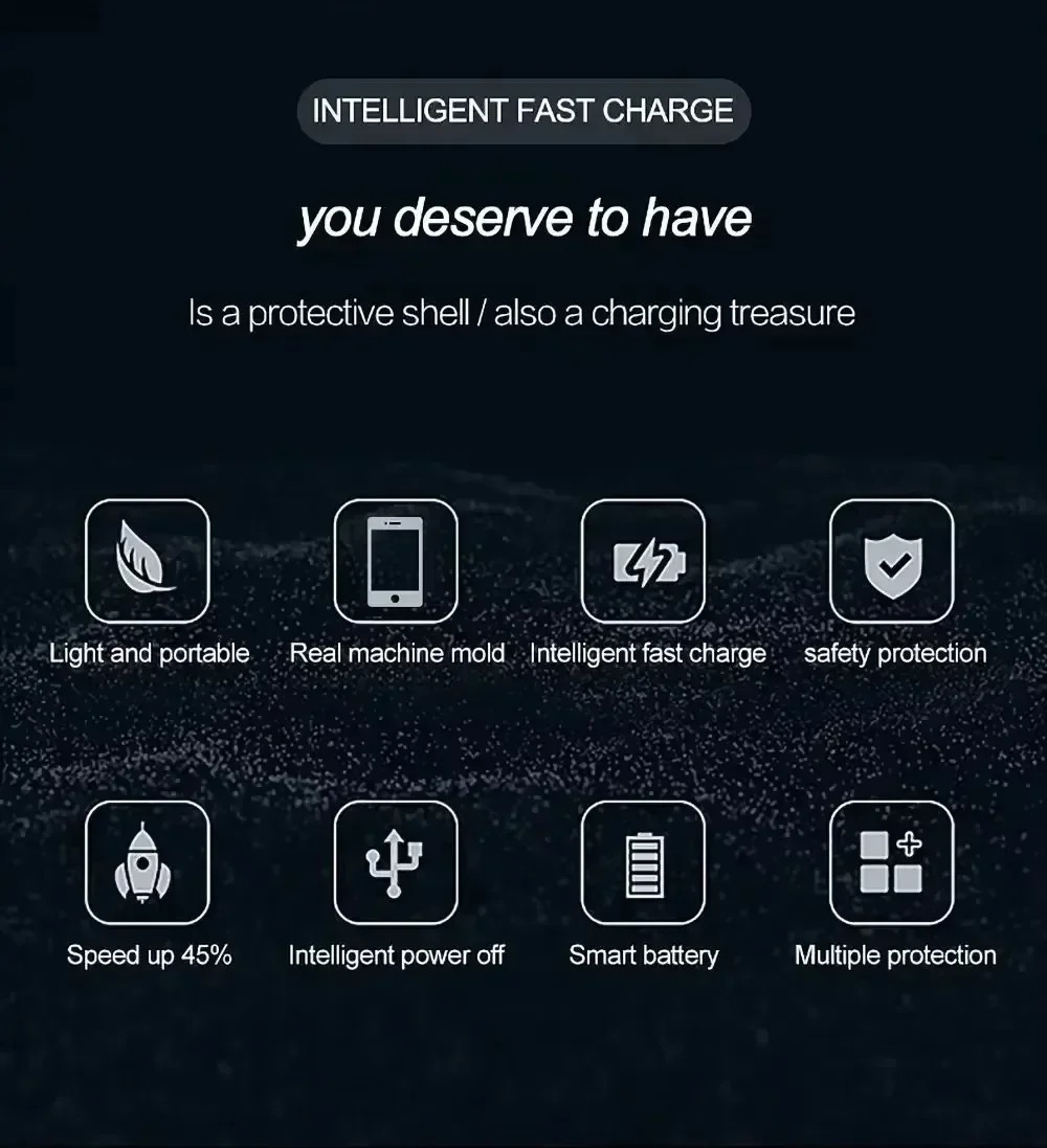 for Google Pixel 9 10 Pro XL 9A Smart Battery Charger Case power bank External Battery Charging Cover batterie externe funda thumbnail 5