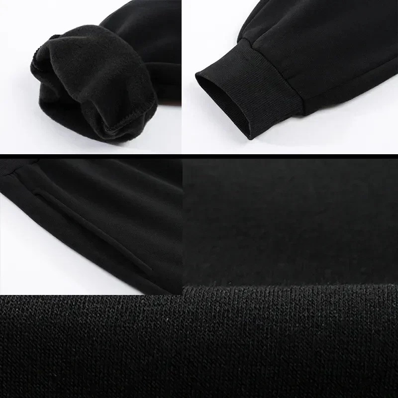Women's Heart Print Sweatpants Casual High Quality Fitness Trousers Fashionable Baggy Warm PantsStreet Sport Jogging Daily Wear thumbnail 6
