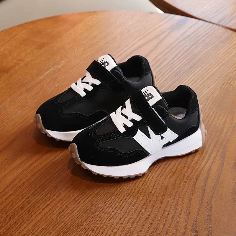 Children's Sports Shoes Toddler Breathable Non Slip Comfort Sneakers Lightweight Hook and Loop Soft Sole Running Casual Shoes