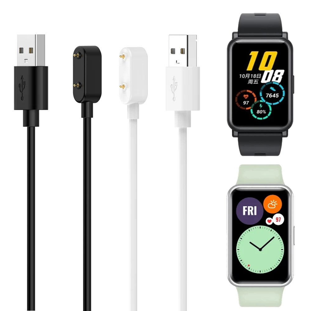 1m USB Charging Cable For Huawei Band 10 9 8 7 6 Honor ROSSINI 2i Charger For Huawei Watch Fit 3/Fit 2/Fit thumbnail 2