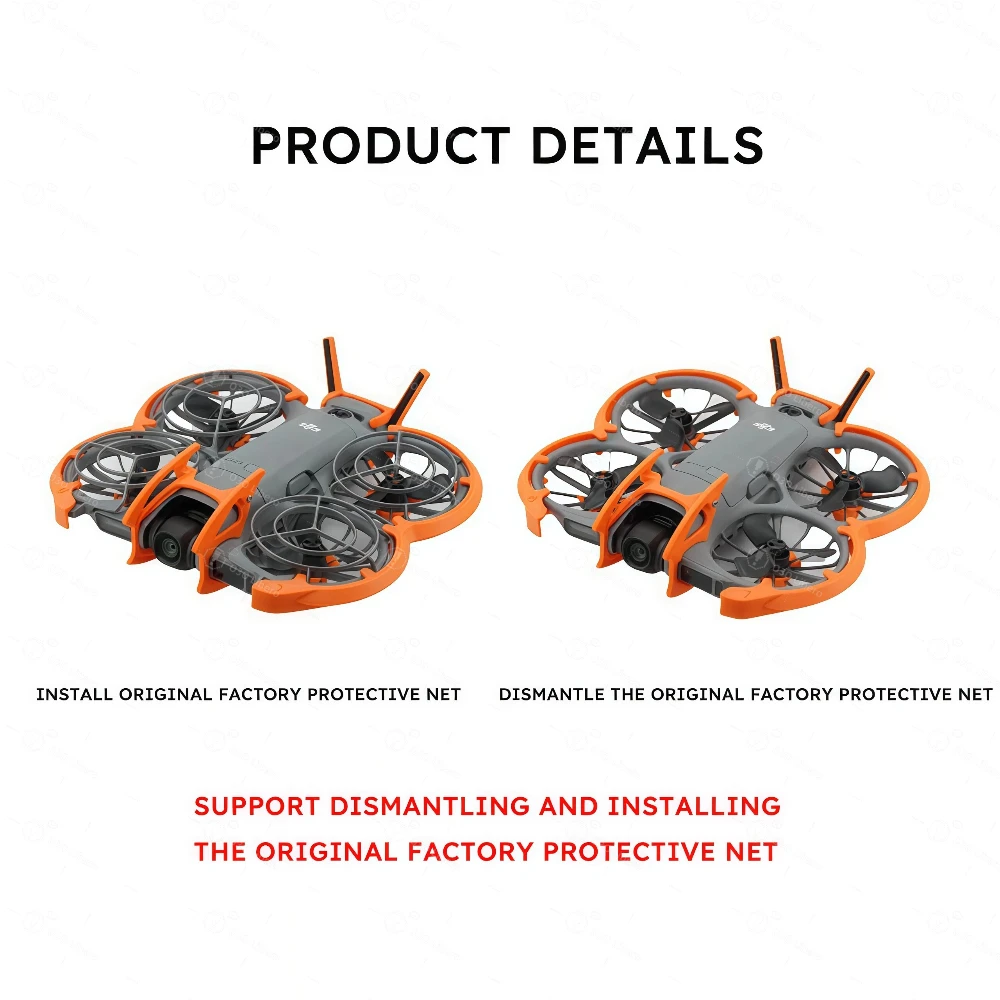 3D printing 4in1For DJI NEO 2 Anti-Collision Protector Bumper Bar Gimbal Bar Anti-Drop Protection Tail For Neo2 Drone Accessory thumbnail 2