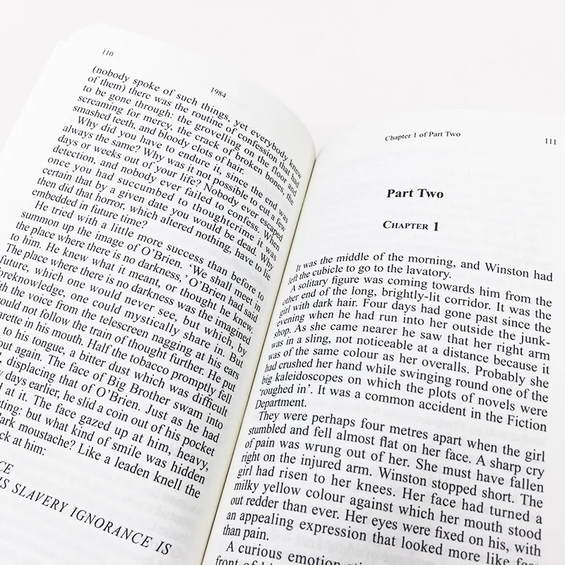 1984 English Edition - George Orwell Classic Dystopian Trilogy Part One Full Translation World Famous Novel Book thumbnail 5