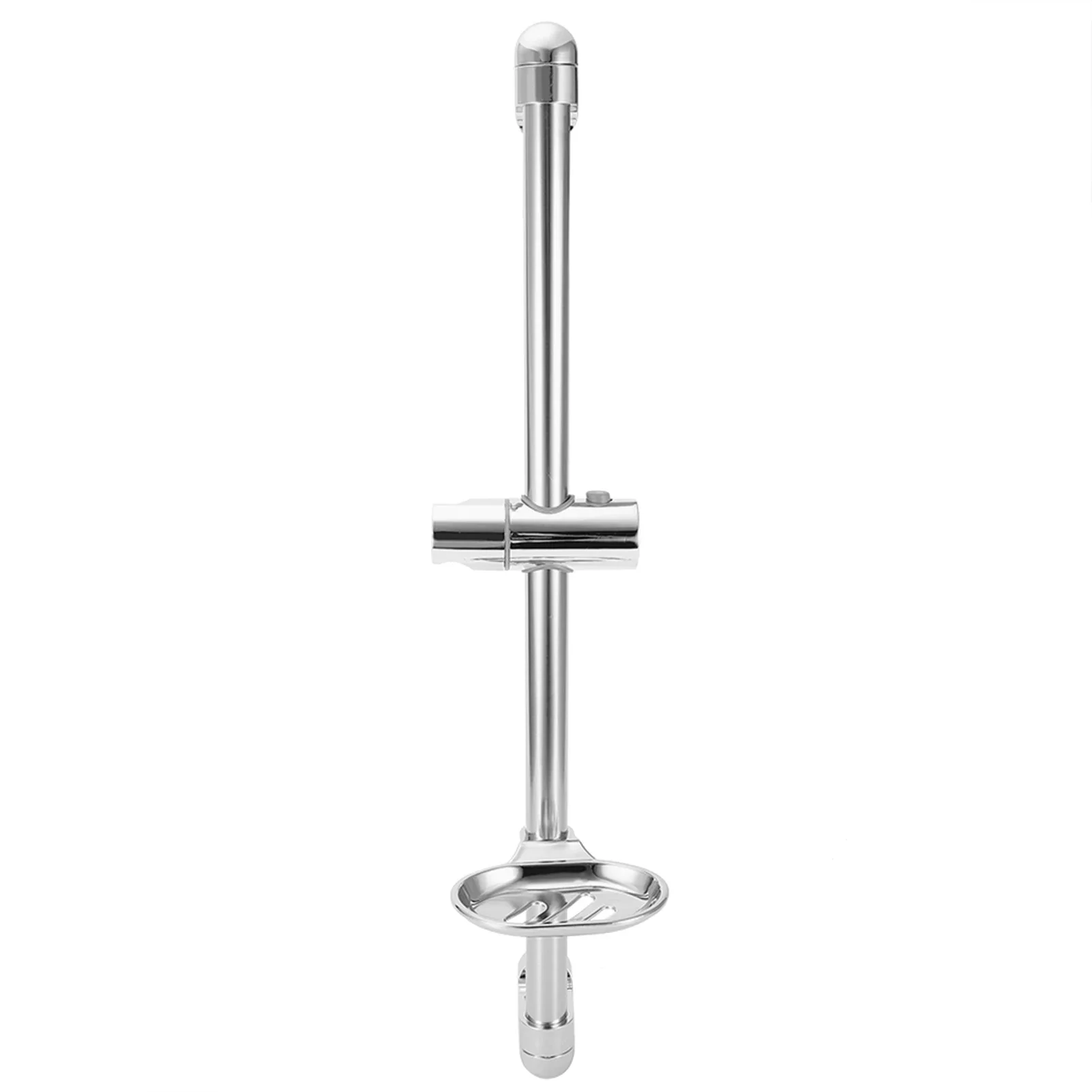 Stainless Steel Lifting Handhold Shower G1/2 Bathroom Fixtures Shower Equipment Slide  Head Holder Bracket with Soap Box thumbnail 4