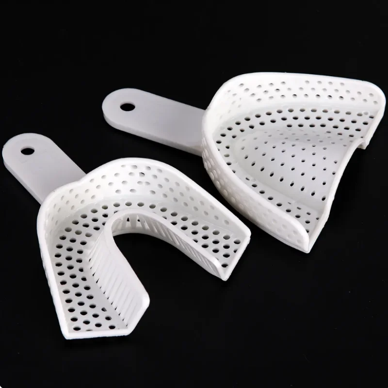 10Pcs Dental Impression Plastic Trays Denture Model Tray Braces Dental Lab Materials thumbnail 4