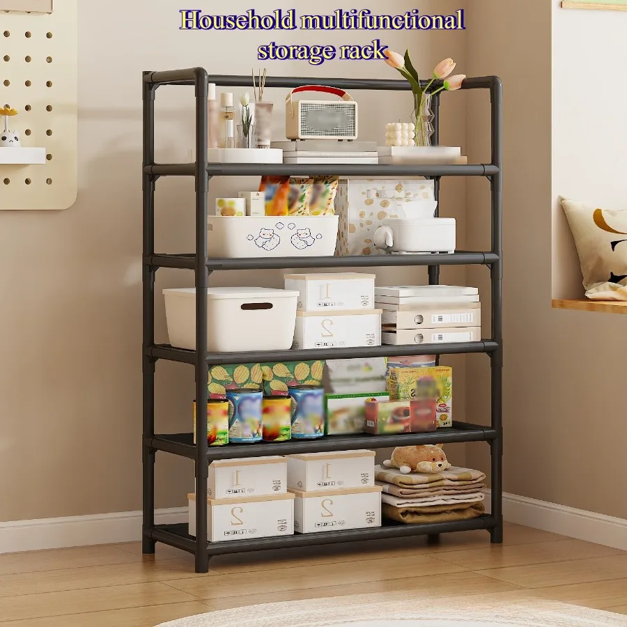 Bathroom and kitchen storage rack - Plastic storage rack - Home use - Waterproof - Floor-standing - No drilling required