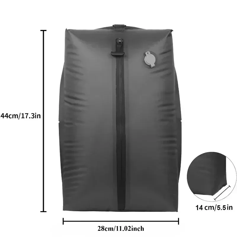 17L Vacuum Compression Bag with Air Pump Reusable Travel Clothing Storage Bag Compression Luggage Bag thumbnail 6
