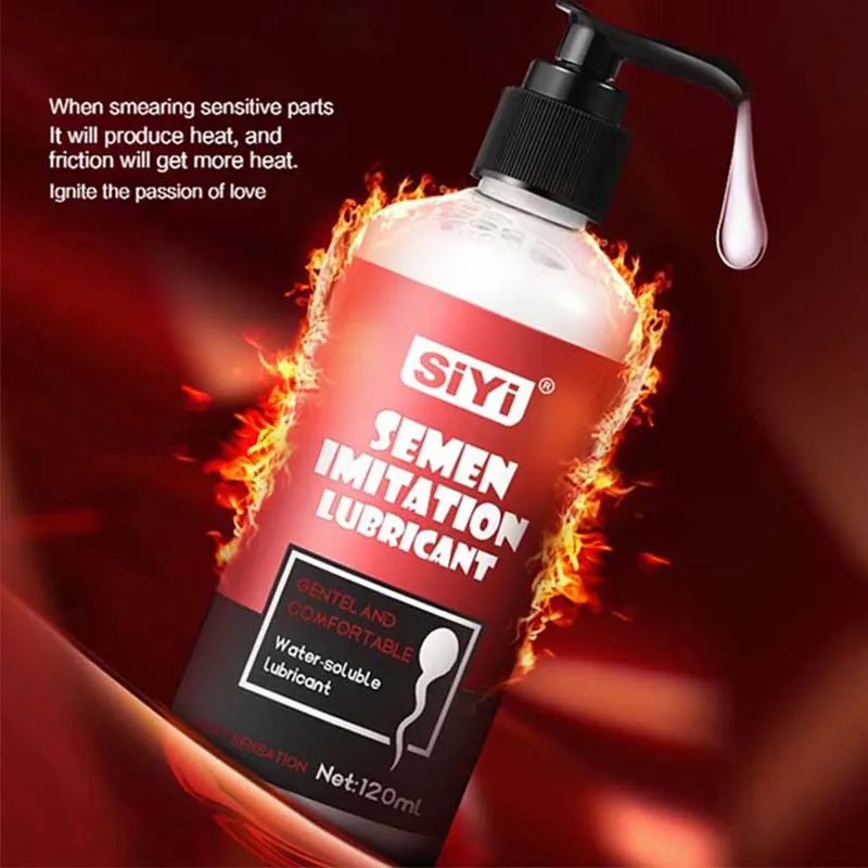 Hot Anal semen Lubricant Ice Hot Feeling Gay and Lesbian Anal Room Affair Erotic Sex Adult Products Masturbated Lube thumbnail 3