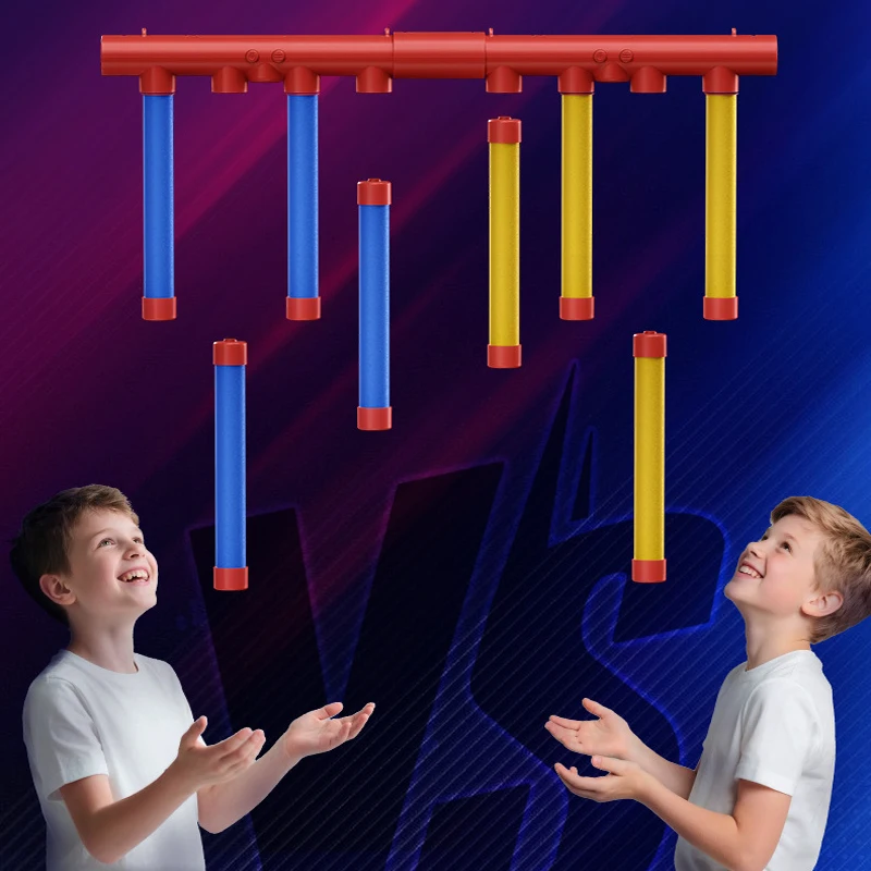 Challenge Falling Sticks Game Kids Stick Catching Toy Training Reaction Ability Educational Parent-Child Interactive Toy Sports