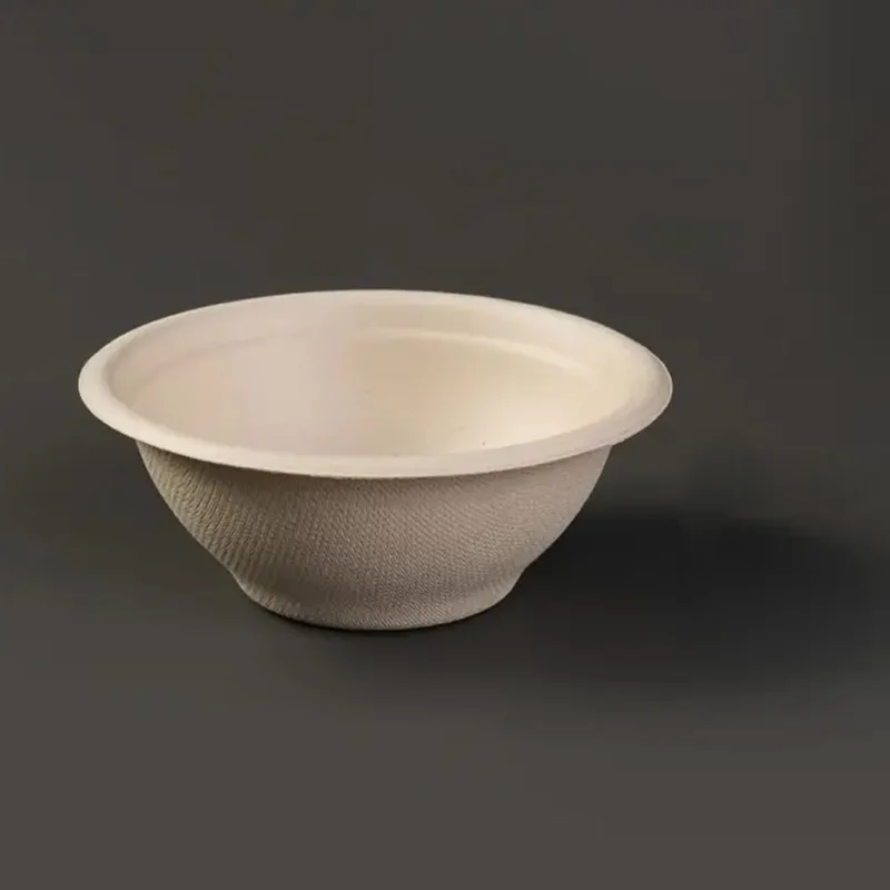 50/100PCS Disposable White Brown Paper Bowl Tableware Birthday Parties Restaurants Wedding Banquets Fruit Salad Containers thumbnail 2