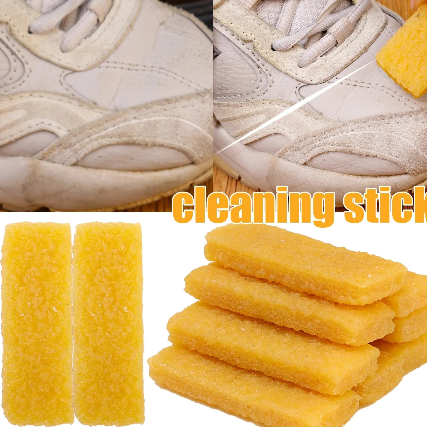 Natural Eraser Rubber Block Suede Shoes Boots Cleaner Shoe Shine Shining Wiping Leather Brush Tool Professional Decontamination thumbnail 6