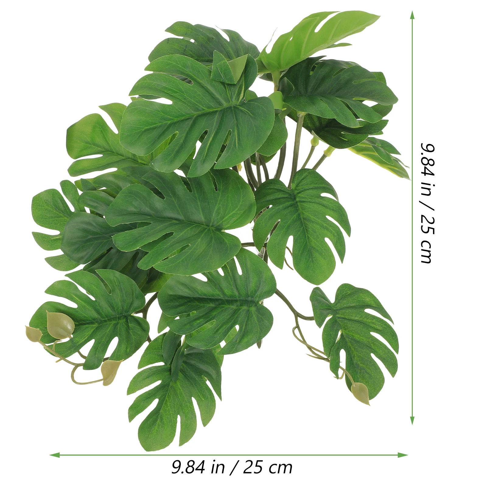 Reptile Plants For Terrarium Aquarium Landscaping Plant Reptile Tank Decor Fake Plants Fish Tank Decorations Pet Supplies thumbnail 6
