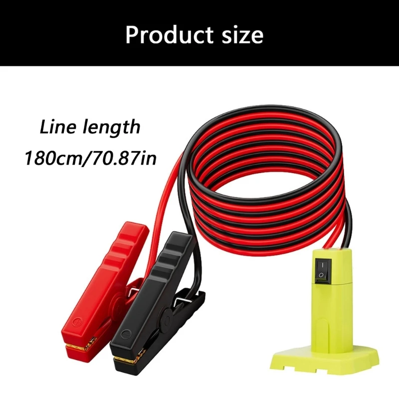 Universal Vehicle Jump Starter Temperature Resistant Battery Jump Starter Safe Power Starter Equipment D7YA thumbnail 3