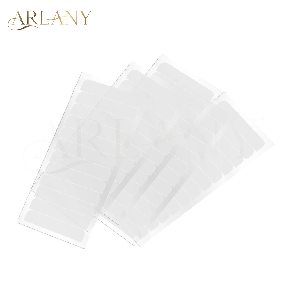 ARLANY 120 Tabs Single Sided Tape for Tape In/Tape Weft Extensions Hair System Tape 4cm x 0.8cm Wig Adhesive Tape One Sided Tape