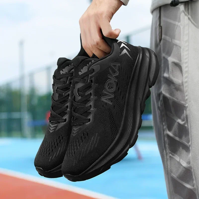 Men's Running Shoes Breathable Cushioning Luxury shoes Trainer Race Outdoor Couple Non-Slip Jogging Sneakers Mesh Off-road Shoes thumbnail 6