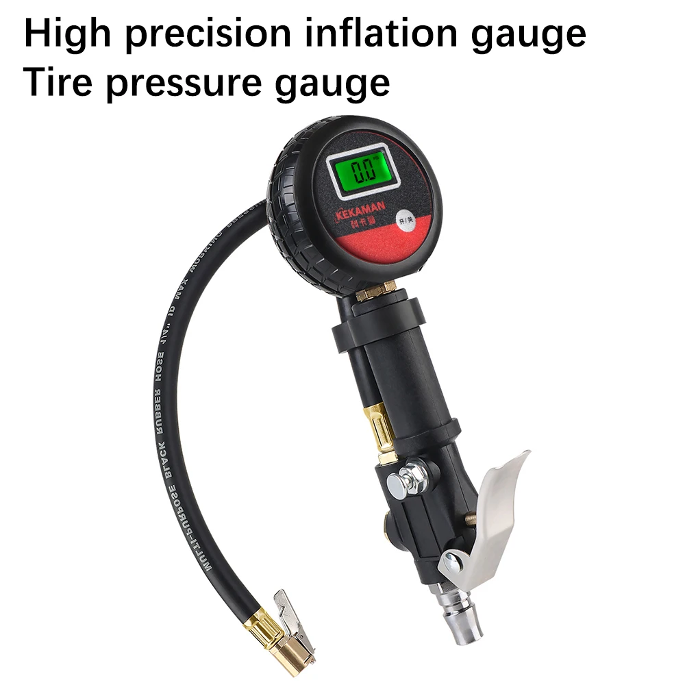For Car Truck Vehicle Motorcycle Auto Tire Pressure Gauge LCD Digital Tyre Tester High Precision Monitor System Test Accessories thumbnail 2