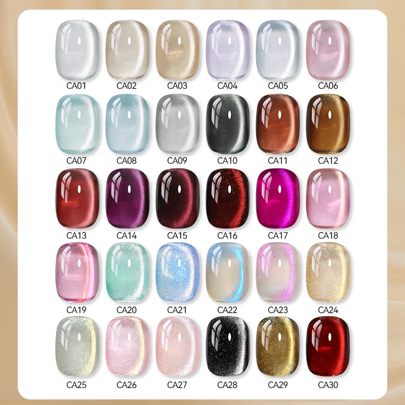 UR SUGAR 15ml Cat Magnetic Gel Nail Polish 30 Colors Semi Permanent Magnetic Gel UV/LED Soak Off Painting Vanrish Design thumbnail 5