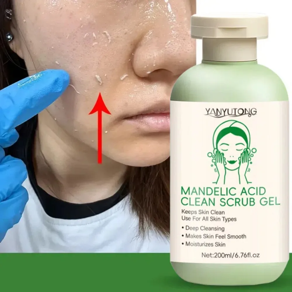 Exfoliating gel facial deep cleansing pore cleansing skin care whitening moisturizing repair facial scrub skin care thumbnail 3