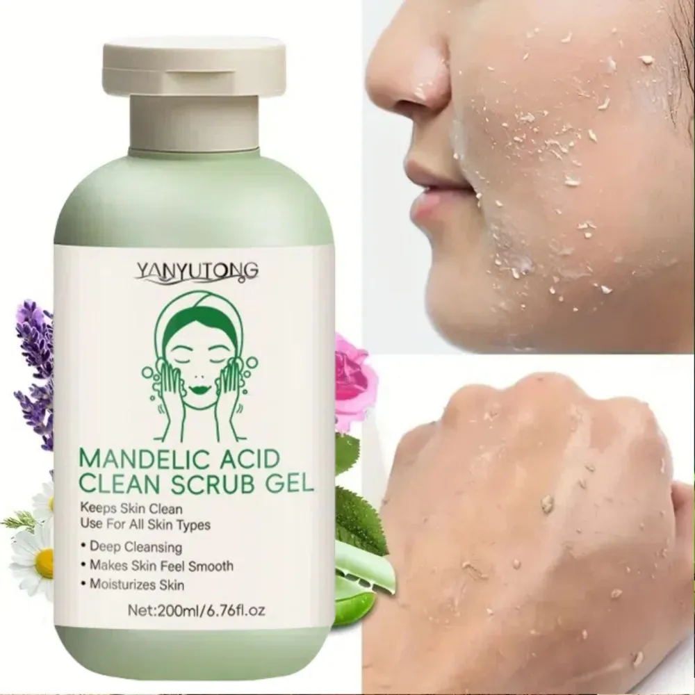 Exfoliating gel facial deep cleansing pore cleansing skin care whitening moisturizing repair facial scrub skin care thumbnail 6