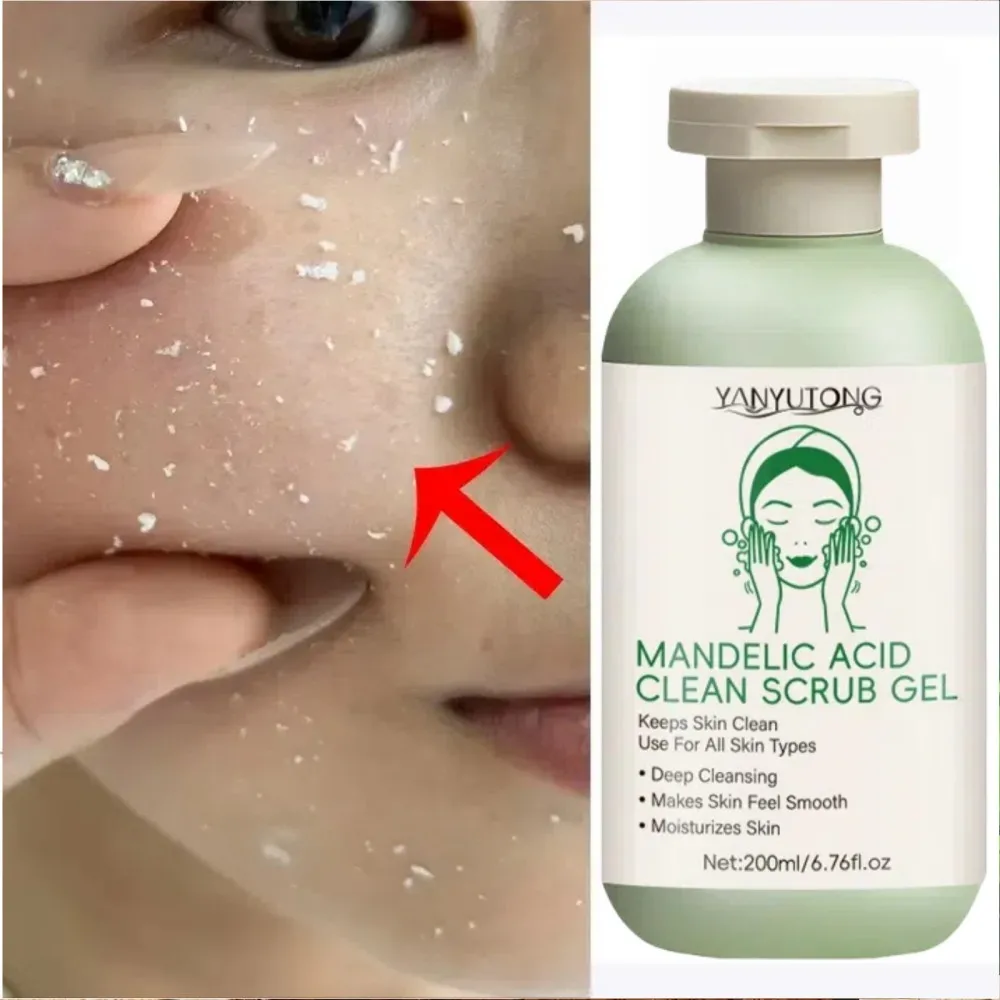 Exfoliating gel facial deep cleansing pore cleansing skin care whitening moisturizing repair facial scrub skin care thumbnail 5