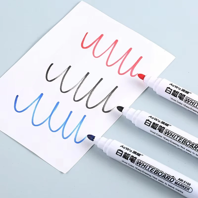 3-60Pcs Erasable Magnetic Whiteboard Marker Pen Blackboard Marker Chalk Glass Ceramics Office School Art Marker Stationery thumbnail 4