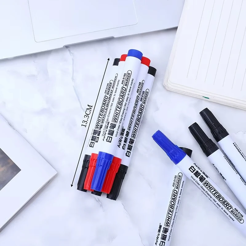 3-60Pcs Erasable Magnetic Whiteboard Marker Pen Blackboard Marker Chalk Glass Ceramics Office School Art Marker Stationery thumbnail 2