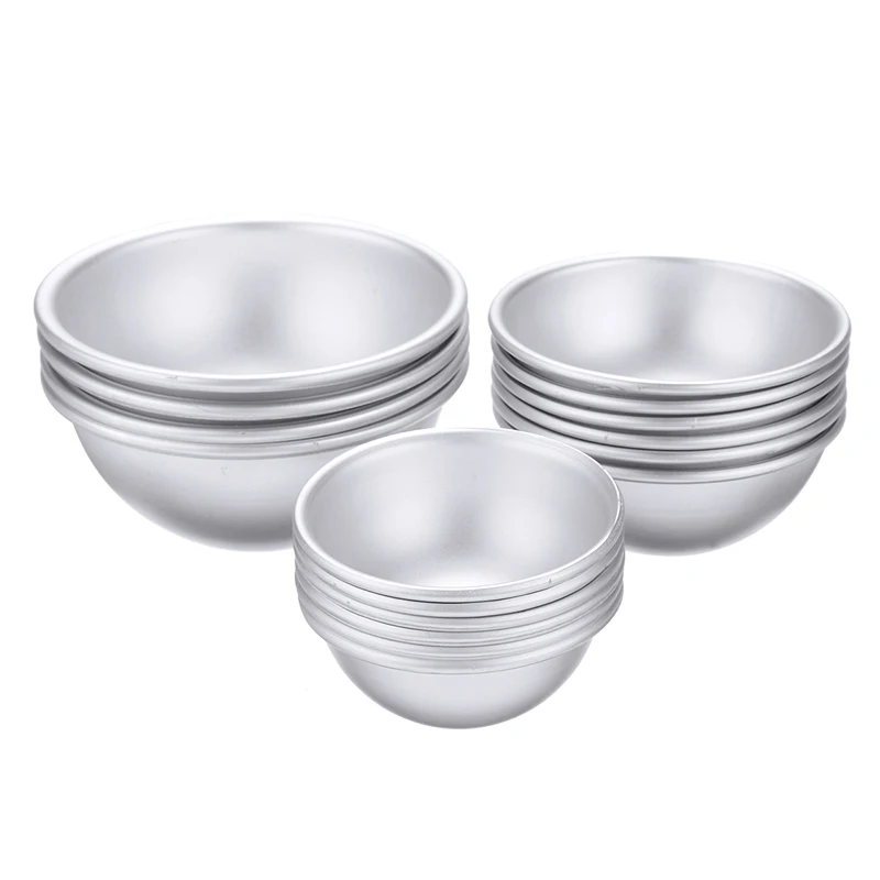 6Pcs Sphere Bath Bomb Molds, DIY Soap Making Kit, Round Ball Molds for Bath & Body Make Tools Craft Home Decoration thumbnail 4