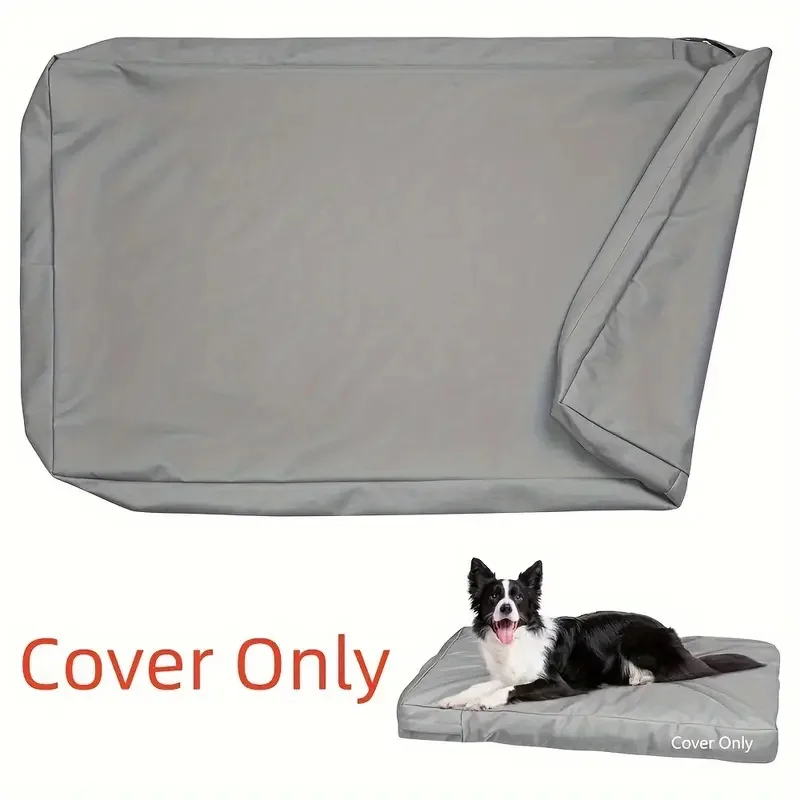 Only Cover Dog Bed Cover Removable and Washable Dog Mattress Replacement Cover Pet Nest Pad Replacement Cover