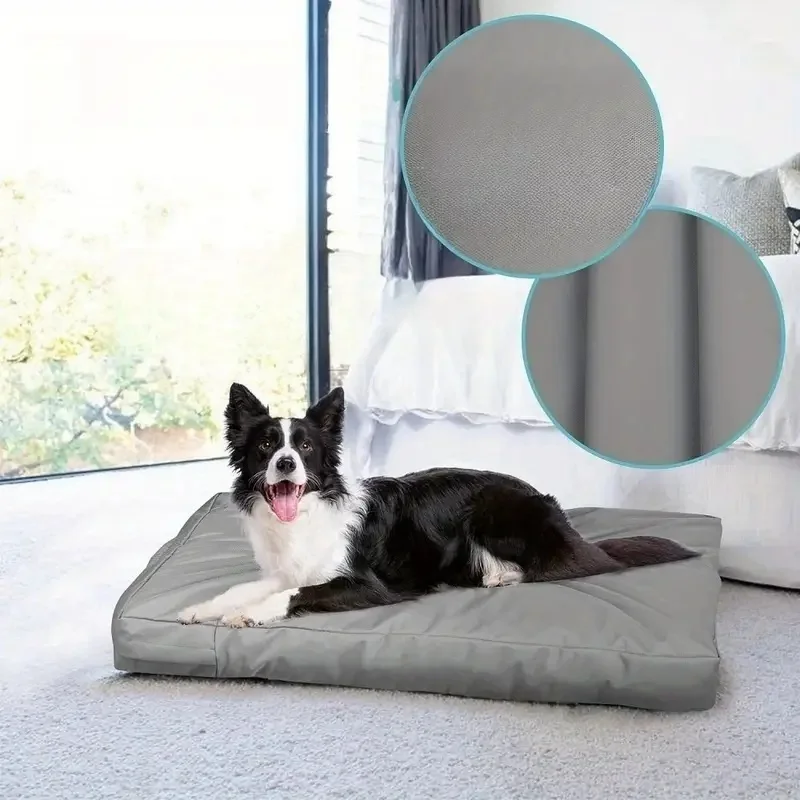 Only Cover Dog Bed Cover Removable and Washable Dog Mattress Replacement Cover Pet Nest Pad Replacement Cover thumbnail 4
