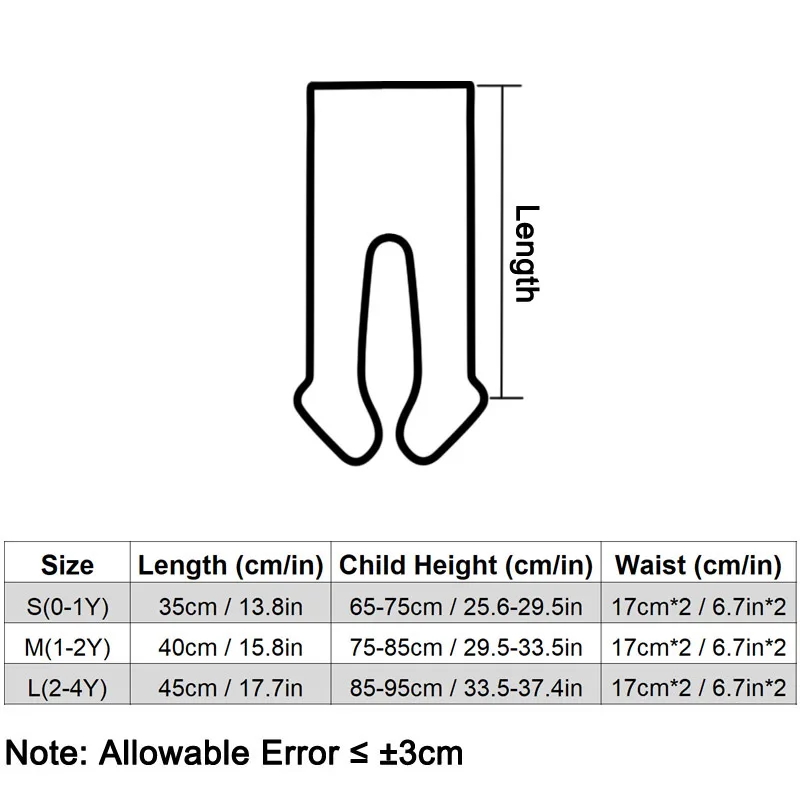 1 Pcs Girls Pantyhose Kids Knitted Leggings Stretchy Baby Toddler Long Socks For Spring Autumn thumbnail 6