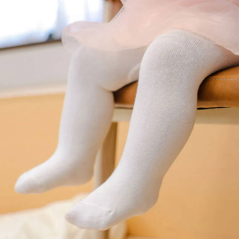 1 Pcs Girls Pantyhose Kids Knitted Leggings Stretchy Baby Toddler Long Socks For Spring Autumn thumbnail 4