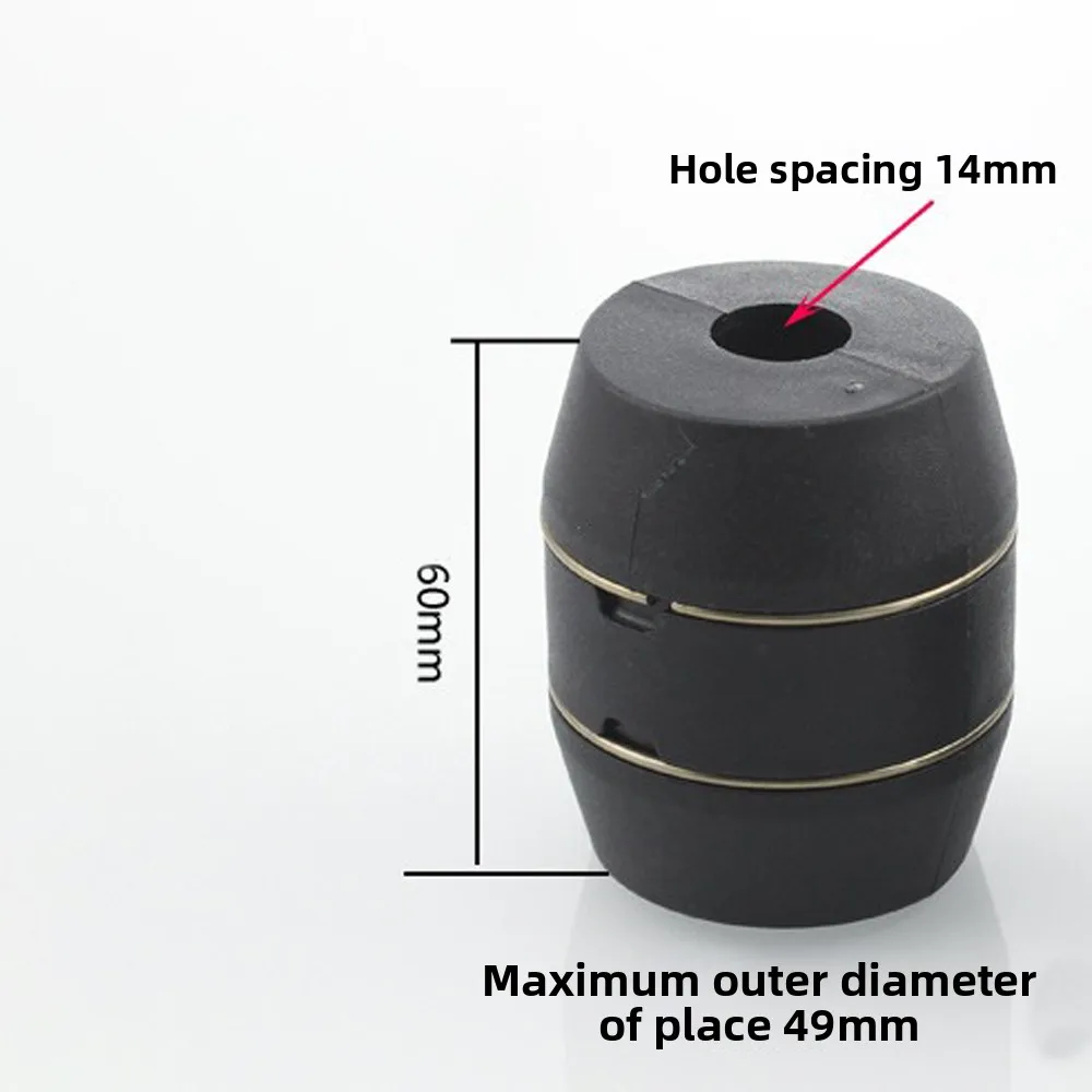 Plastic Faucet Hose Weight Ball Black Heavy Duty Gravity Ball Replacement DIY Installation Kitchen Sink Traction Hammer thumbnail 6