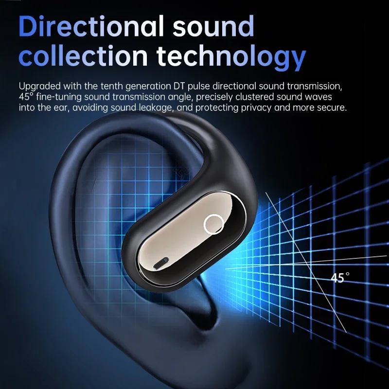Wireless Translator Earbuds Real-Time Translation 144-Language Headphones Low Latency Bluetooth Headsets for Travel Businesses thumbnail 5