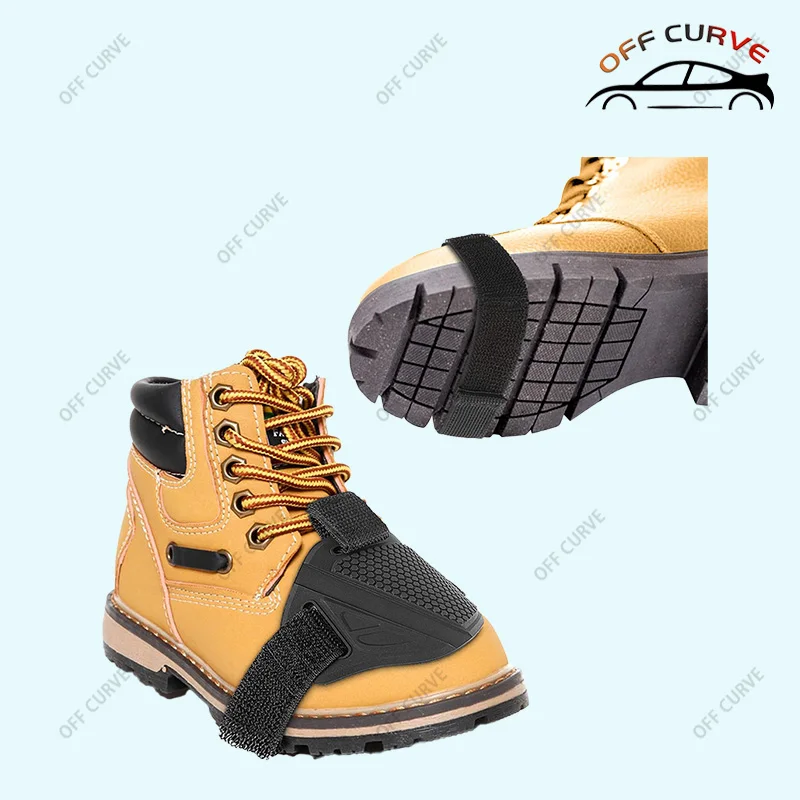 Motorcycle Shift Pad Anti-Slip Gear Shoes Cover Motorcycle Boots Cover Shifter Guards Protector Pad Accessorie thumbnail 2