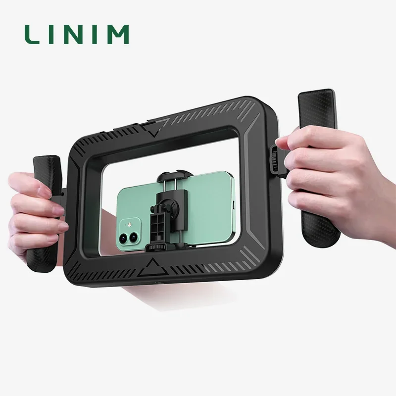 k03 Portable Handheld Ring LED Light New Rabbit Cage Lighting Photography Lamp for Mobile Live Broadcast Selfie Light Decoration thumbnail 2