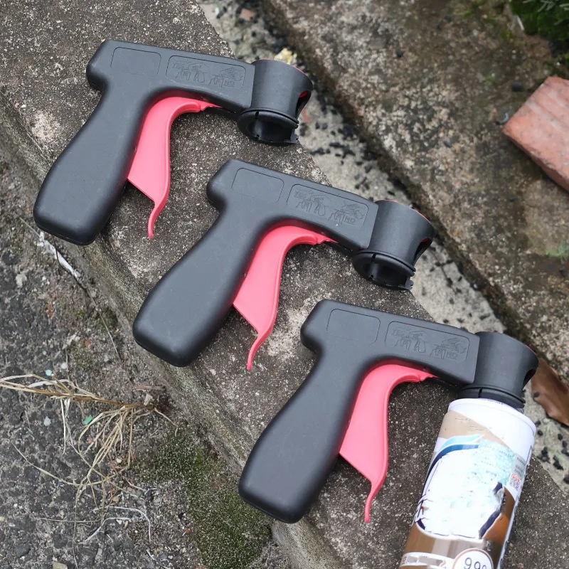 Car Paint Spray Can Trigger Handle Universal Aerosol Gun Grip Adapter with Full Hand Trigger for Auto Detailing and Maintenance thumbnail 5