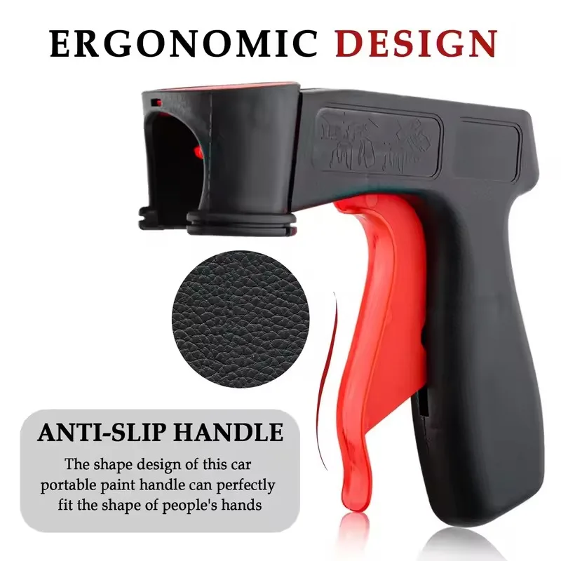 Car Aerosol Spray Can Handle Paint Gun Trigger Grip for Auto Painting Maintenance Polishing Car Care Tool Portable Accessories thumbnail 2