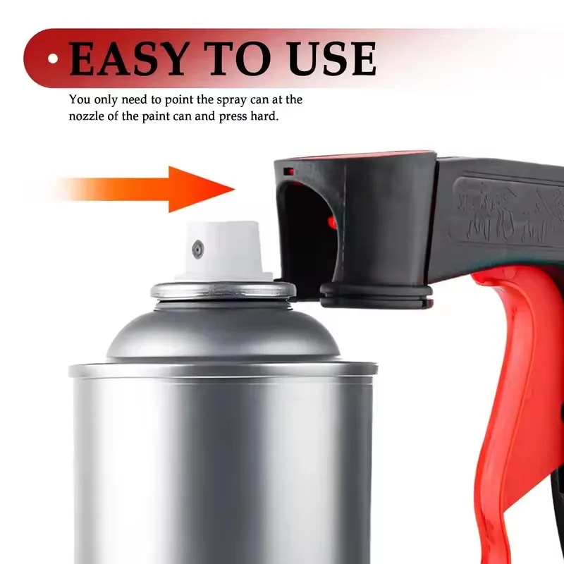 Car Aerosol Spray Can Handle Paint Gun Trigger Grip for Auto Painting Maintenance Polishing Car Care Tool Portable Accessories thumbnail 4