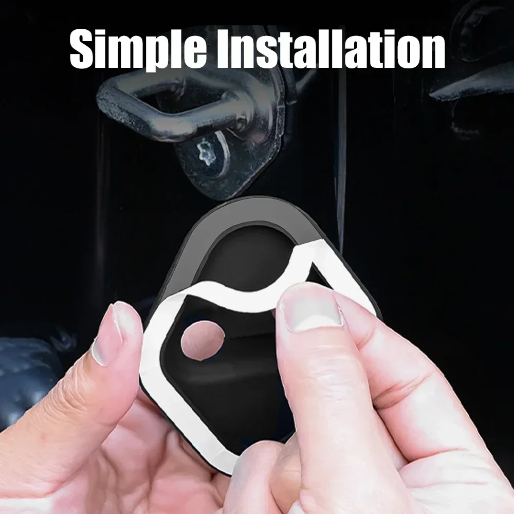Car Silicone Door Lock Protective Cover Anti-Collision Shock Absorbing Pad For Audi SLine A3 A4 A5 A6 A7 Q2 Q3 Q5 Q7 Sticker thumbnail 4