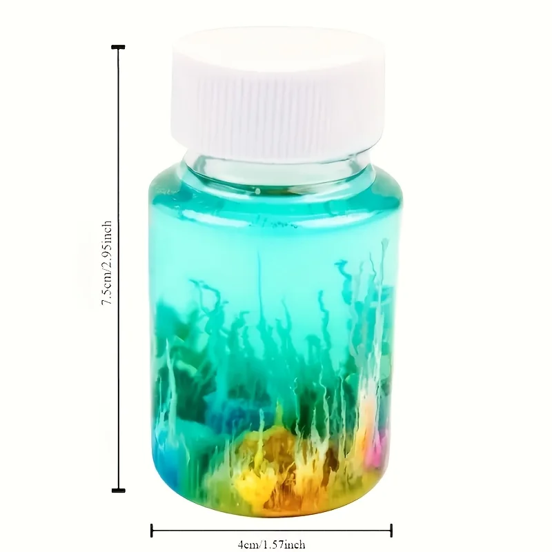 A Set of Magical Floating Garden Toolkit - DIY Water Stone Experiment Kit, Perfect Holiday Decoration and Gift, Plastic Material thumbnail 5