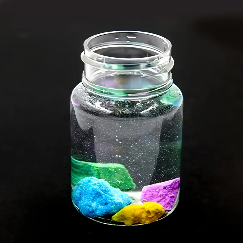 A Set of Magical Floating Garden Toolkit - DIY Water Stone Experiment Kit, Perfect Holiday Decoration and Gift, Plastic Material thumbnail 2