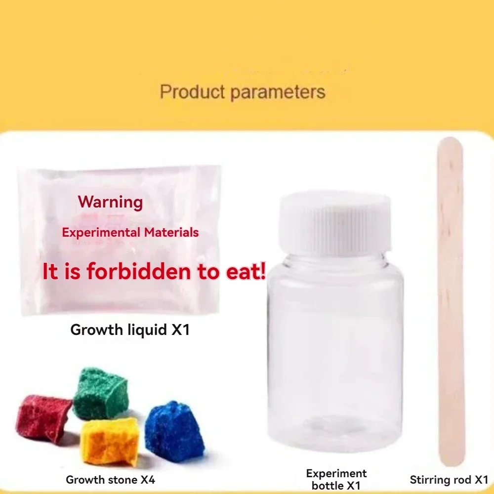 A Set of Magical Floating Garden Toolkit - DIY Water Stone Experiment Kit, Perfect Holiday Decoration and Gift, Plastic Material thumbnail 6