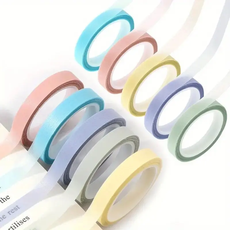 JCD 5 Rolls Multicolor Writable Sticky Note, Removable Highlighter Marking Tape , See Through Index Label thumbnail 6