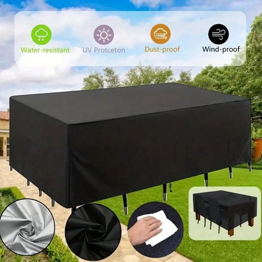 Ultimate Outdoor Furniture Cover - Waterproof, dustproof cover, durable and easy to clean, perfect for patios, gardens thumbnail 2