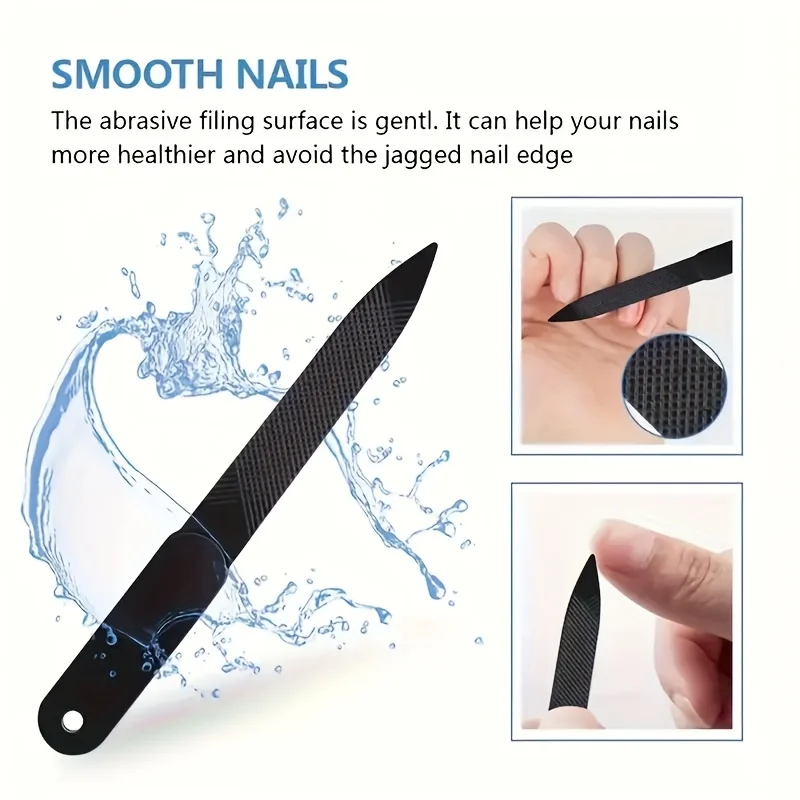 1/5Pcs Nail Care Kit for Ingrown & Thick Toenails - Heavy-Duty Clippers Set with Nail File, Cuticle Nippers, and Grooming Tools thumbnail 5