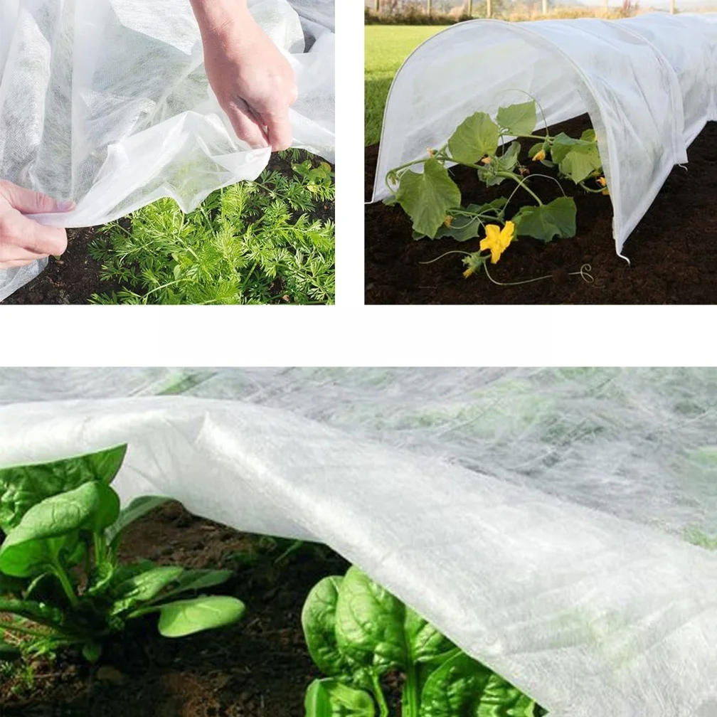 Cold Proof Non Woven Fabric for Plant Winter Protection Tear Resistant and Breathable Cover for Gardens and Balconies thumbnail 6